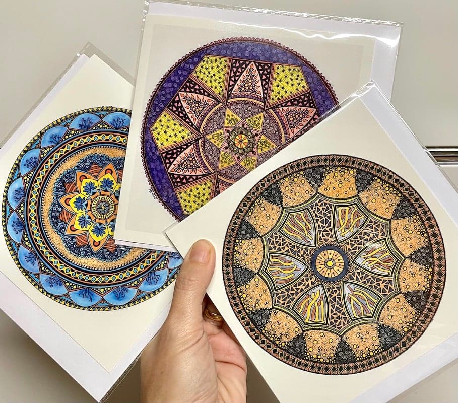 Kartenset Mandala Nr. 2